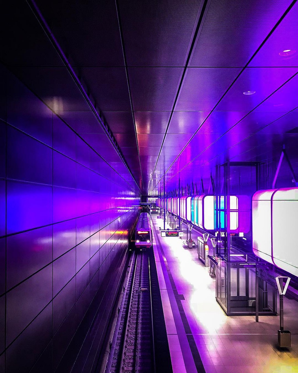 Empty Subway Station
