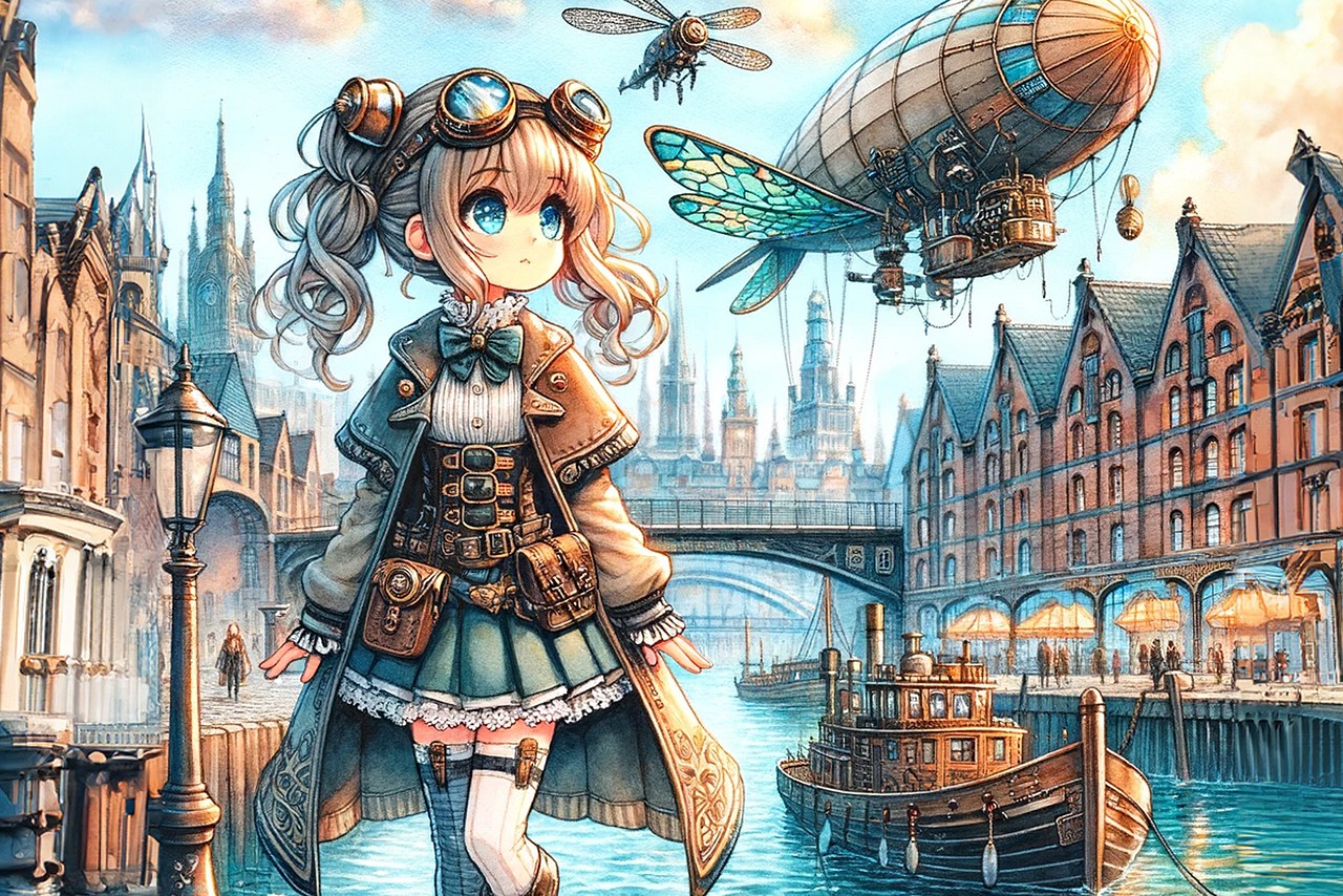 Kamina and the Dragonfly Ship